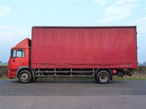 ERF ECM 4 X 2 Curtainsider with Tail Lift .